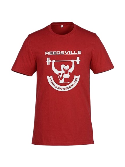 Red Fitness Club Graphic T-Shirt