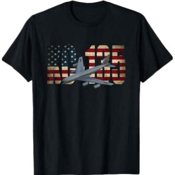 Black American Flag Graphic Crewneck T-Shirt