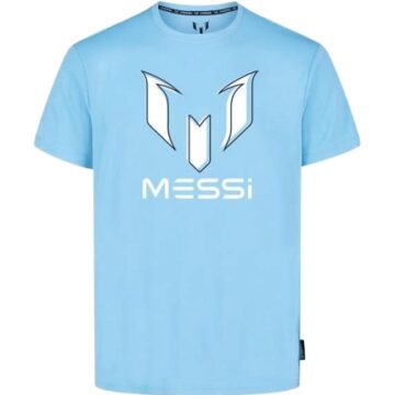 Light Blue Sports Emblem Graphic T-Shirt