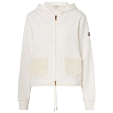 Off-White Relaxed Full-Zip Hoodie