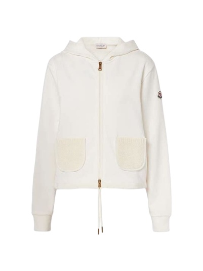 Off-White Relaxed Full-Zip Hoodie